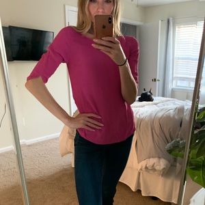 Hot pink top